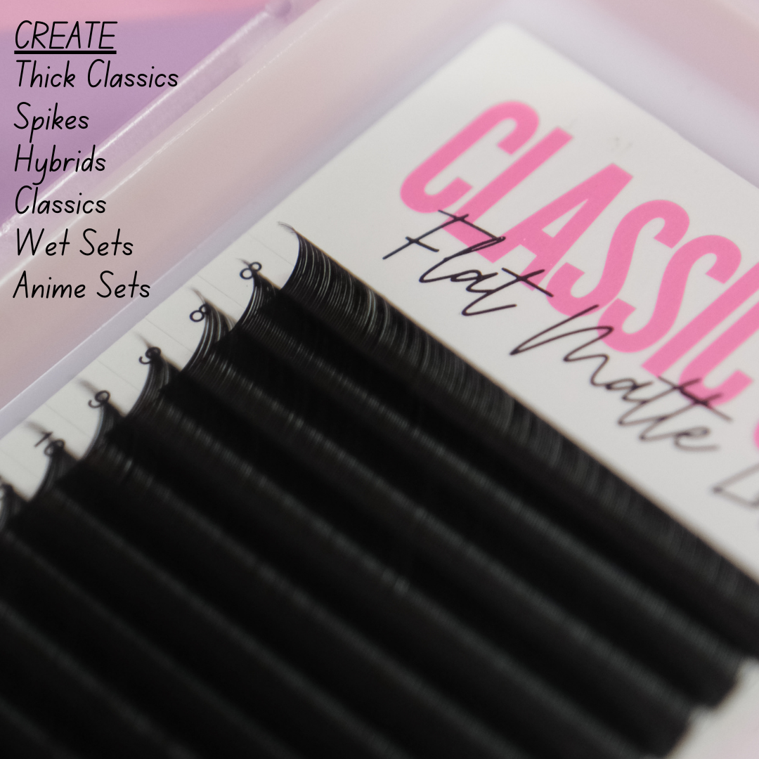 Lite Classics Lash Trays - Mixed Length