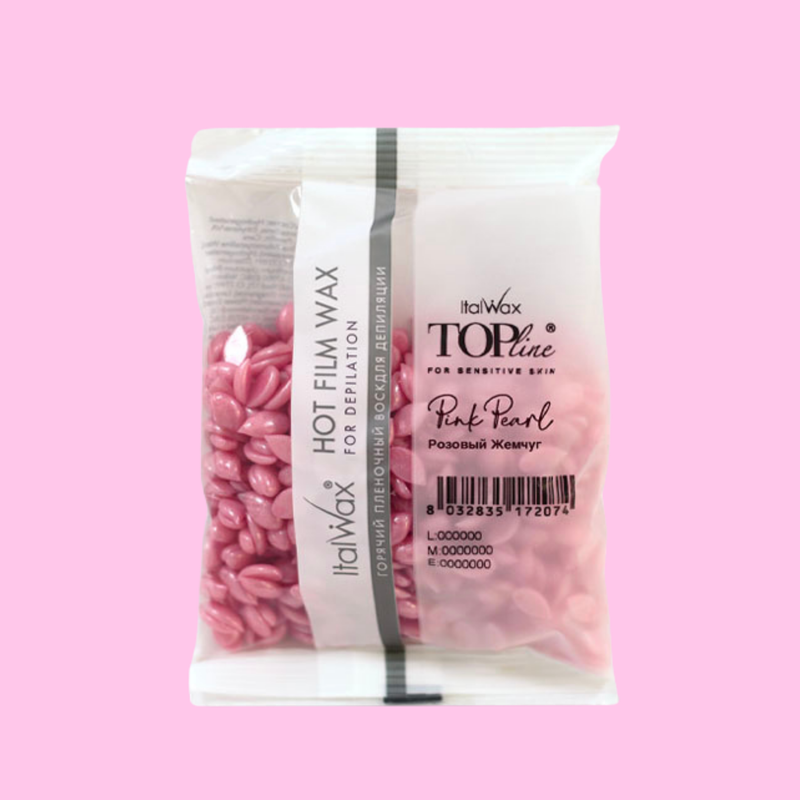 ItalWax - Hard Wax Pink Pearl Top Line 100g