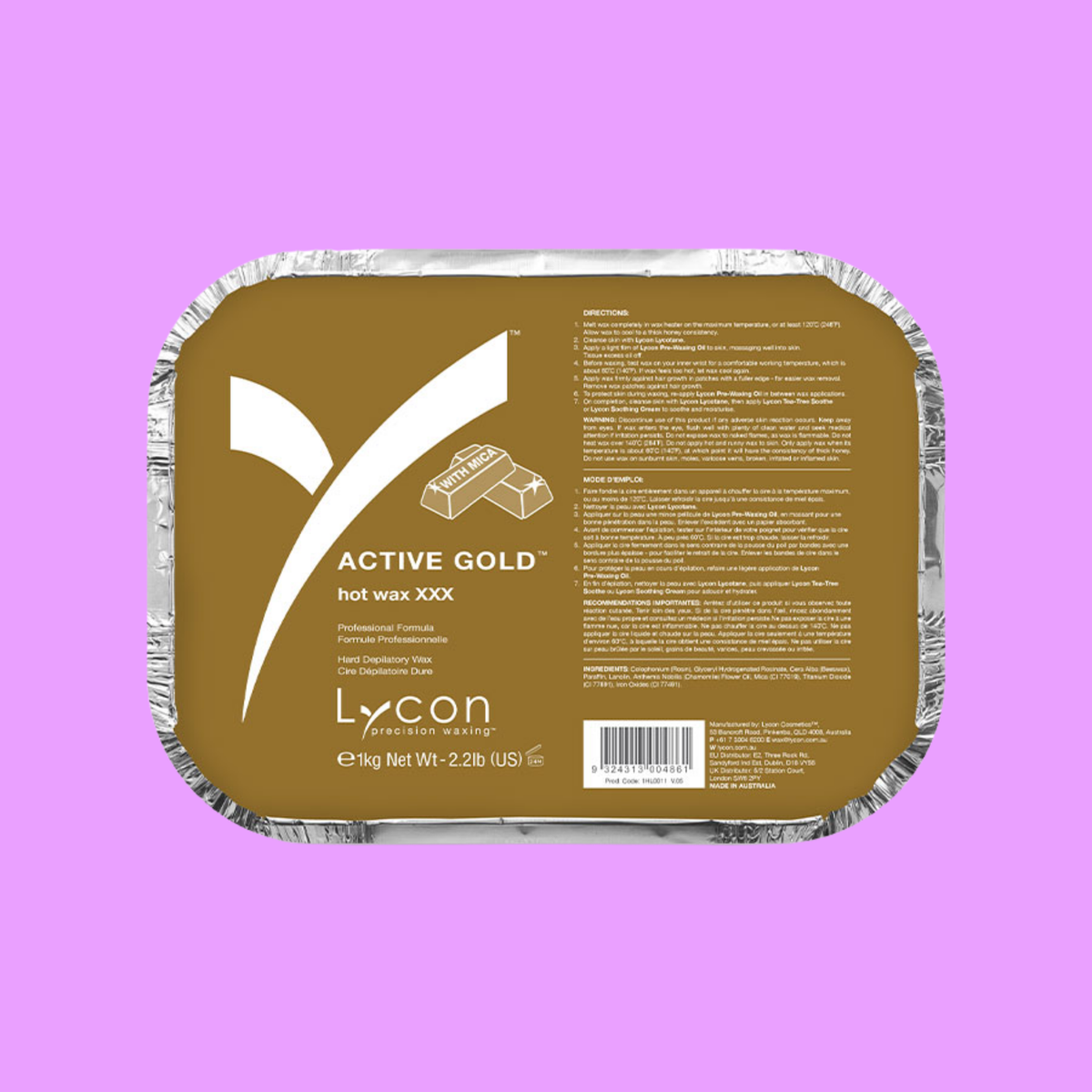 Lycon Active Gold Hot Wax