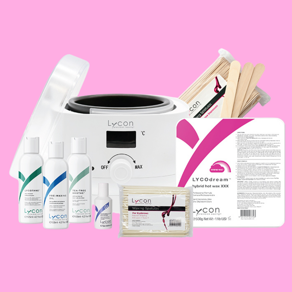 Lycon Hot Professional Waxing Kit