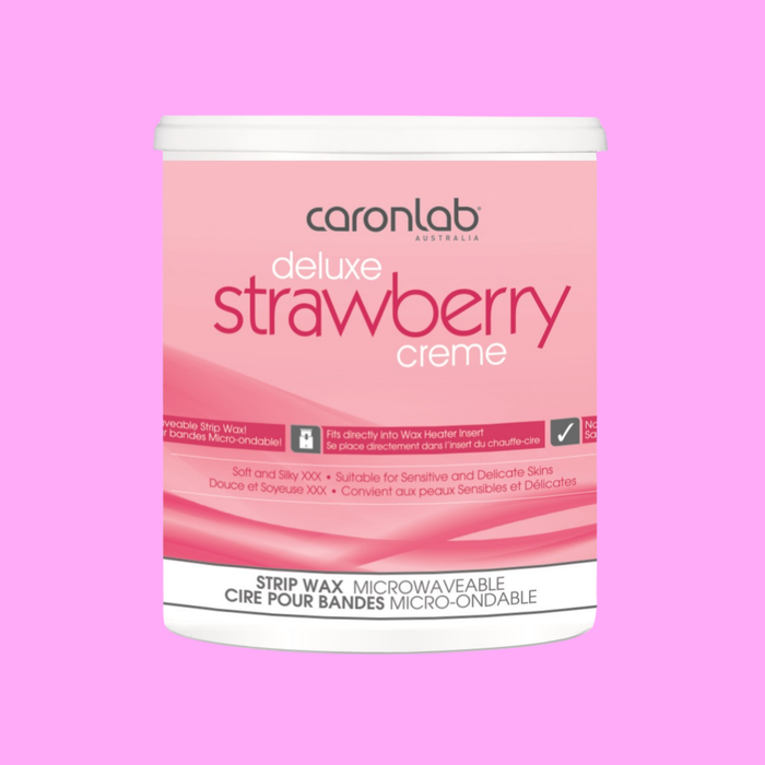 Caronlab Strawberry Creme Strip Wax