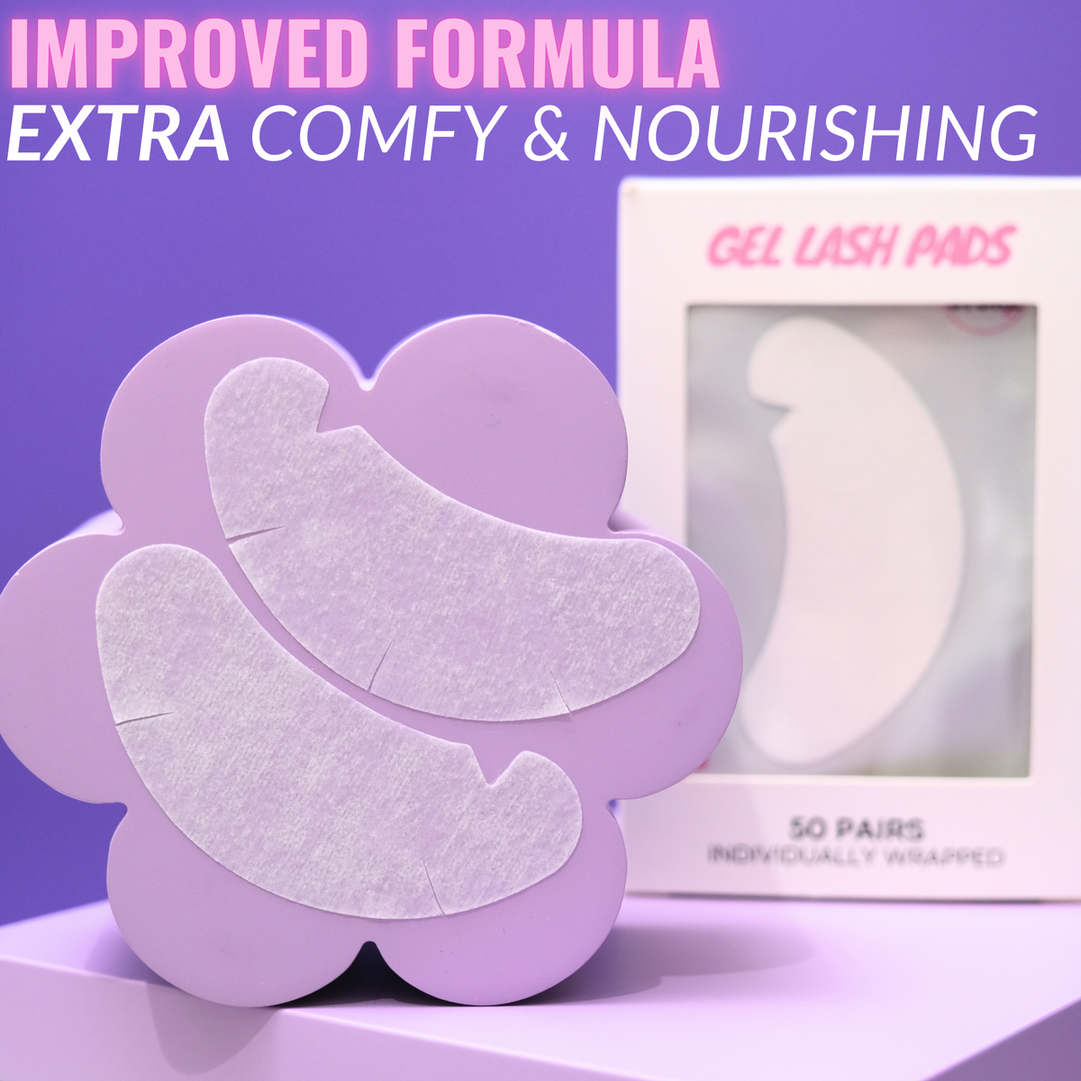 Gel Lash Pads V-Cut