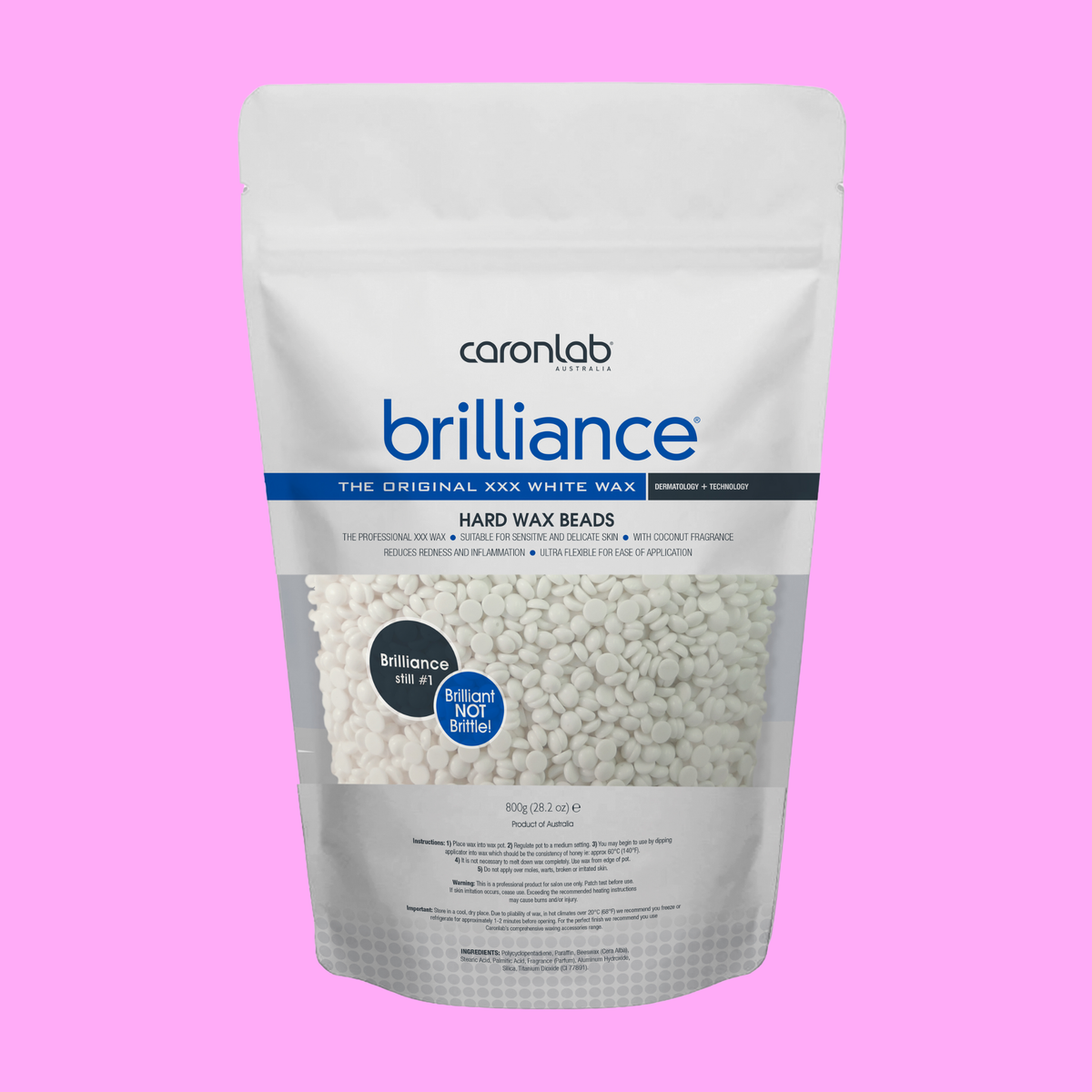 Caronlab Brilliance Hard Wax Beads