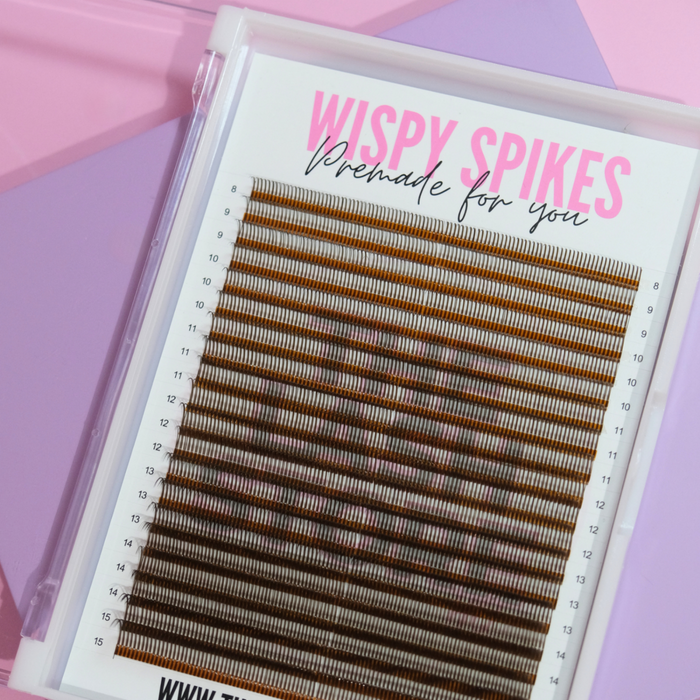 Wispy Spikes Premade Lash Trays