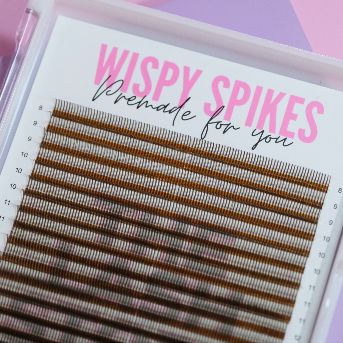 Wispy Spikes Premade Lash Trays